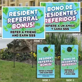 Resident Referral Kit - Bilingual Refer & Earn