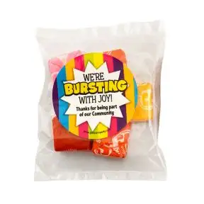 Resident Appreciation Candy Favors - Bursting with Joy