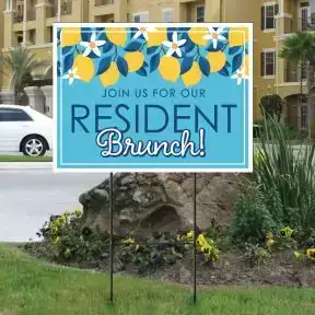 Bandit Sign Kit - Resident Brunch