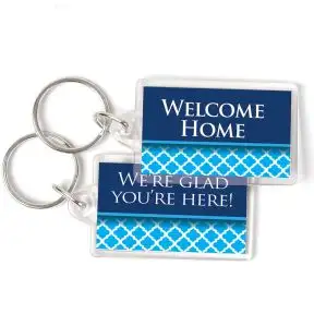 Acrylic Key Tag - St. Croix