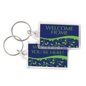Acrylic Key Tag - Vines
