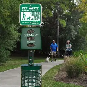 Combo Pet Waste Station