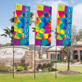 Windless Flag Kits - Prism Petals