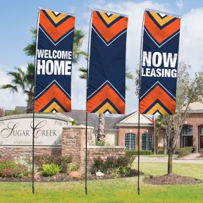 Windless Flag Kits - Chevron