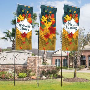 Windless Flag Kits - Modern Fall