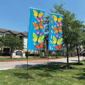 Windless 3D Flag Kits - Bold Butterflies