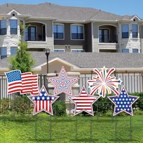 Lawn Letters - Patriotic Icons