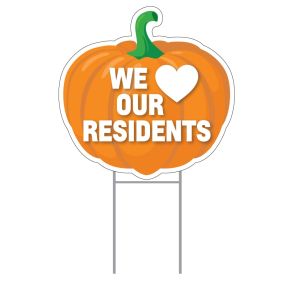 Lawn Letters - Fall Pumpkin Icons