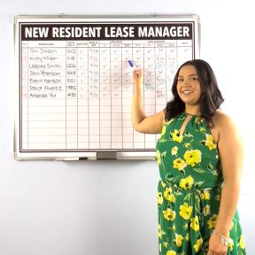 Lease Manager Board - 46.5" x 34.5"