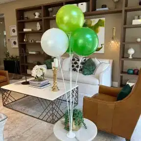 Pick Your Colors - Reusable Balloon Tabletop Display Kit - Adhesive Base