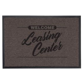 Outdoor Mats - Welcome Leasing Center - 4'x6'