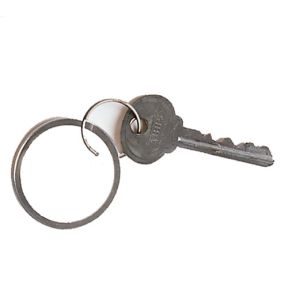 Blank Write-On Round Key Tags