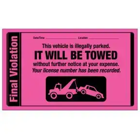 Parking Violation - Final Violation