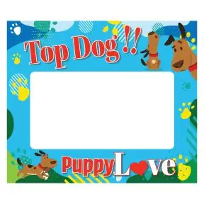 Custom Dog Park Photo Booth