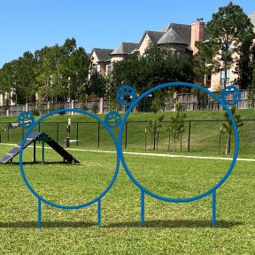 Double Hoop Dog Park Kit