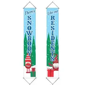 Snowbody Porch Banner Set