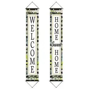 Eucalyptus Porch Banner Set