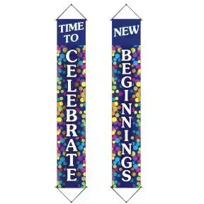 Confetti Porch Banner Set