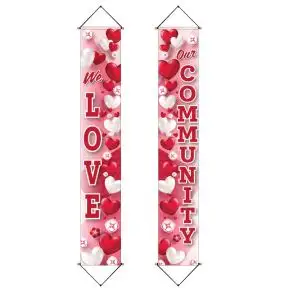 Love Community Porch Banner Set