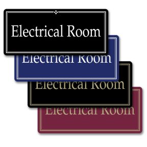 Interior Signs "Electric Room"