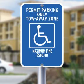 Handicap Parking Signs - Georgia
