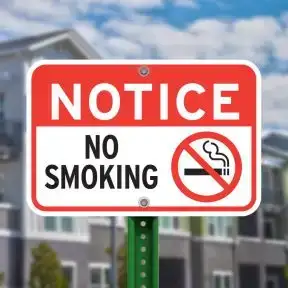 No Smoking Signs - "Notice No Smoking"