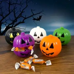Mini Halloween Jack-o'-Lantern Treats