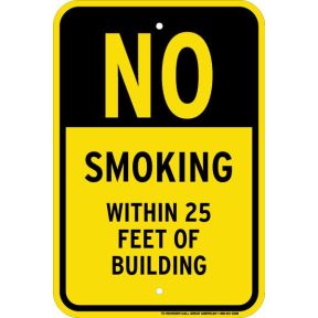 Custom Message Signs -  Blank "No" Create Your Own Message