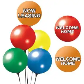 Best-selling Printed Reusable Balloon Clusters