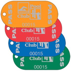 Pool Passes - Aluminum