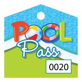 Pool Pass - Pool Wave - House Shape