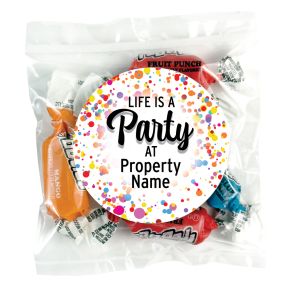 Custom Candy Favors - Life is a Party