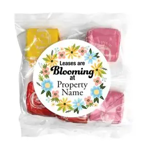 Custom Candy Favors - Leases are Blooming