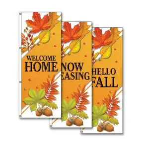 Vertical Flags - Fall Delight