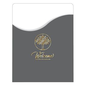 Welcome Folder Sleeve - Decorative Tree