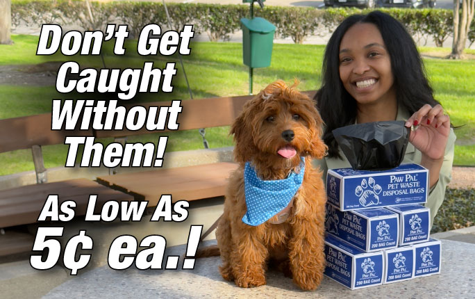 Dog Days of Summer are here - all Pet Waste Bags ship today!