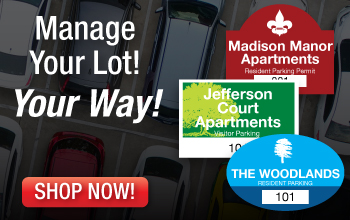 Custom Parking Permits – “Manage your lot, YOUR way