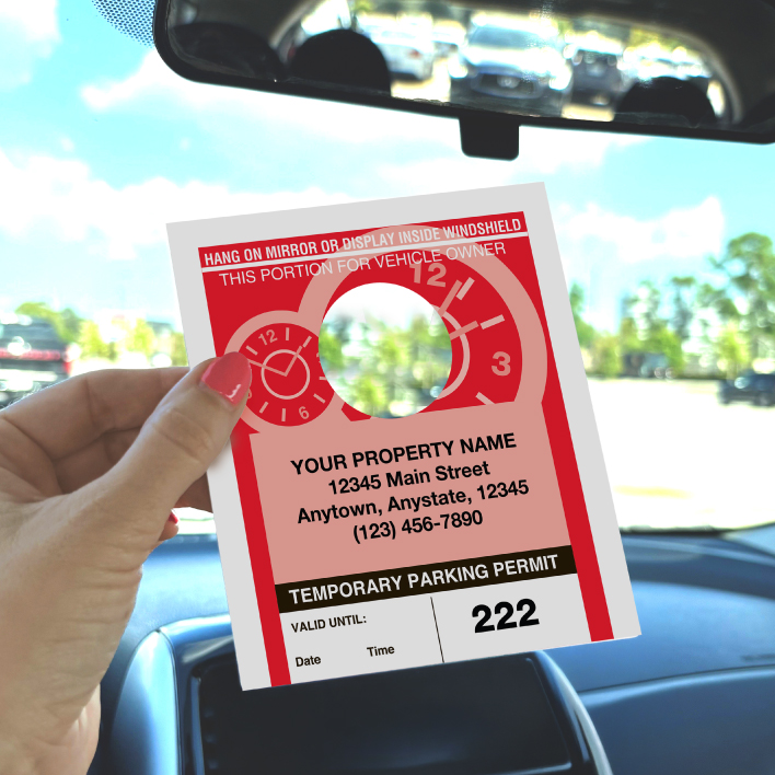 Track summer guests at your community with Temporary Parking Permits! Ships Today!